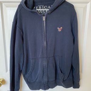 Mens American Eagle Zip Up Hoodie